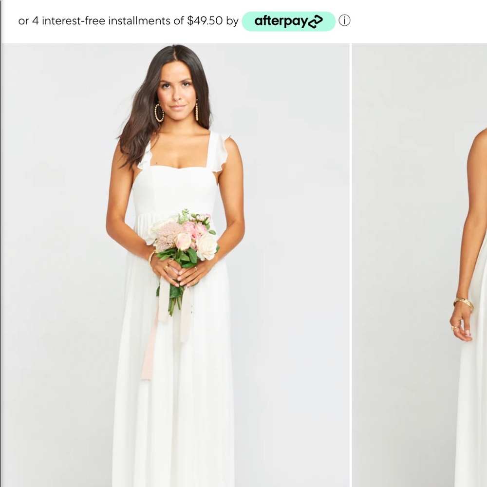 Show me your mumu June white dress